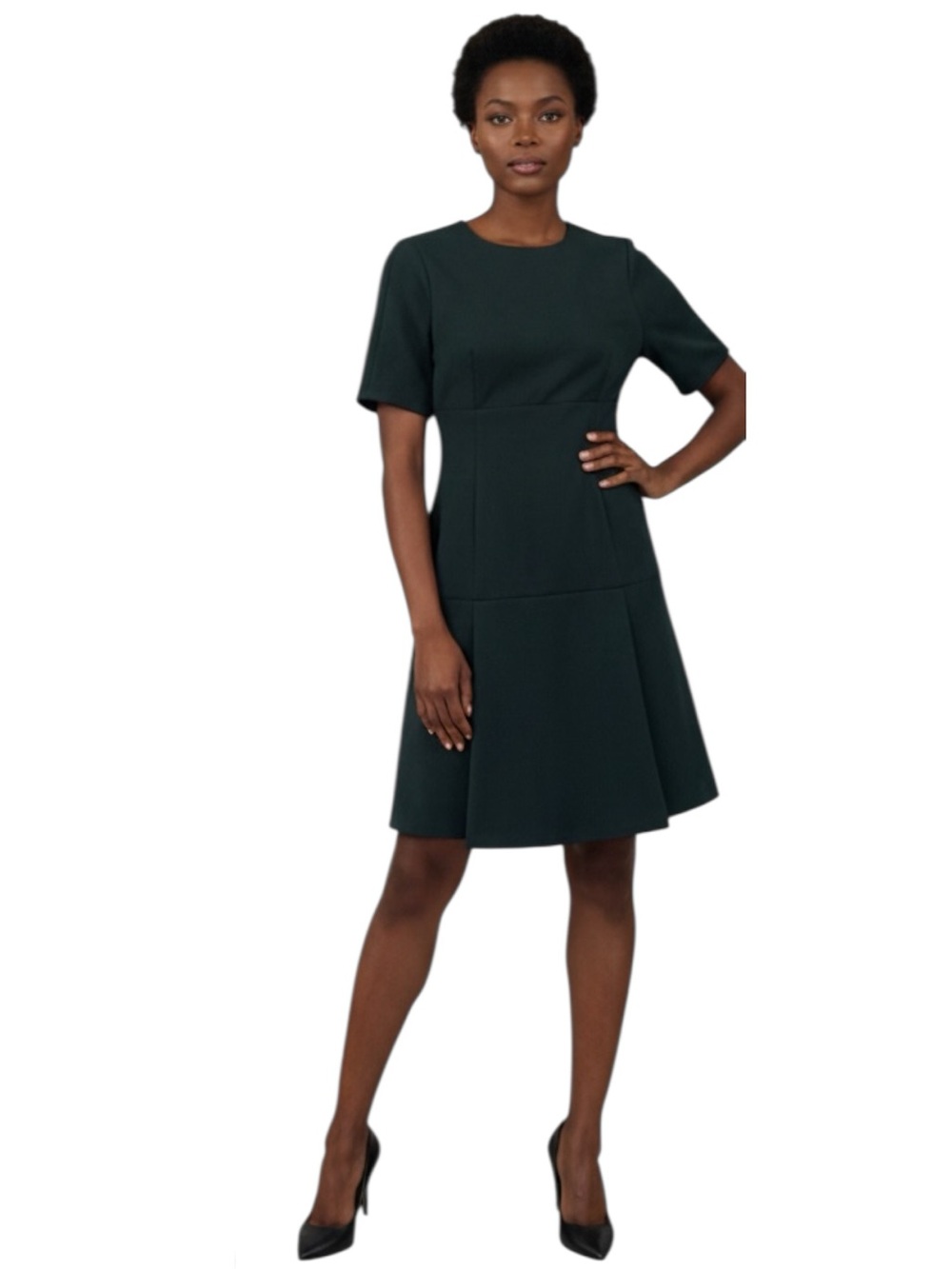 Calvin Klein Short-Sleeve A-Line Mini Dress #88